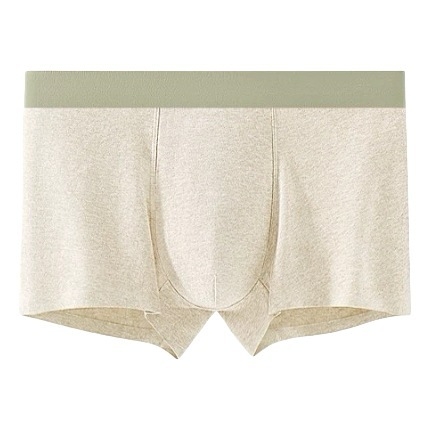 Boxer bărbătești din bumbac, talie medie, respirabil și antibacterian, 95–100% bumbac