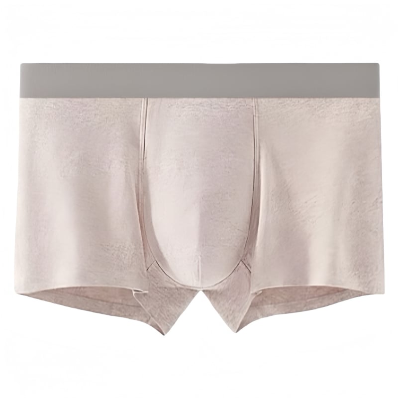 Boxer bărbătești din bumbac, talie medie, respirabil și antibacterian, 95–100% bumbac