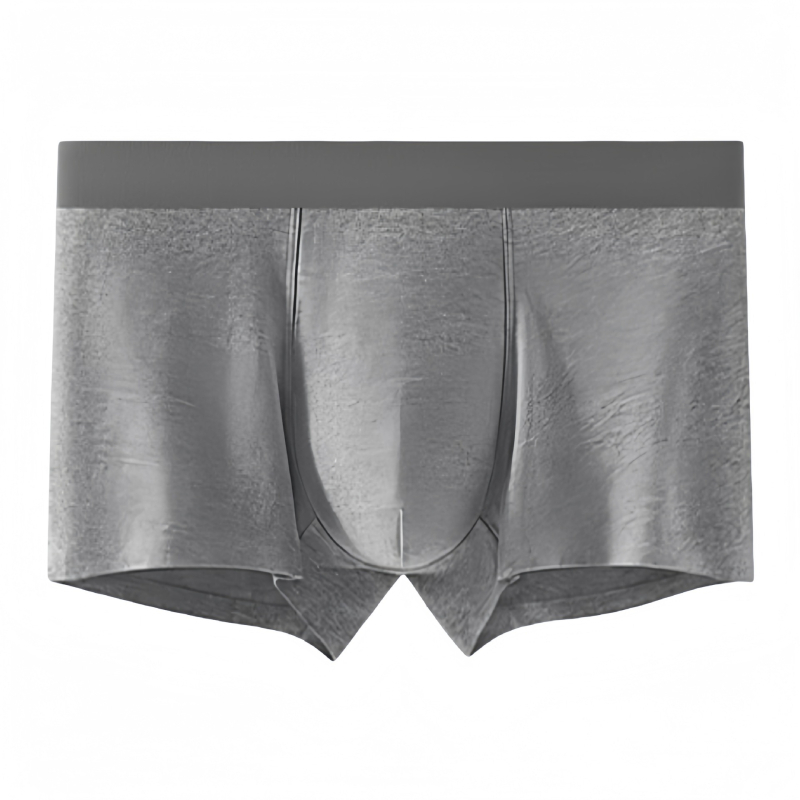 Boxer bărbătești din bumbac, talie medie, respirabil și antibacterian, 95–100% bumbac