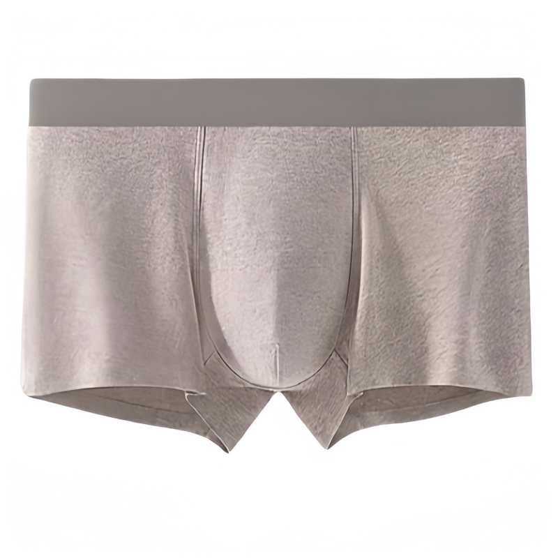 Boxer bărbătești din bumbac, talie medie, respirabil și antibacterian, 95–100% bumbac