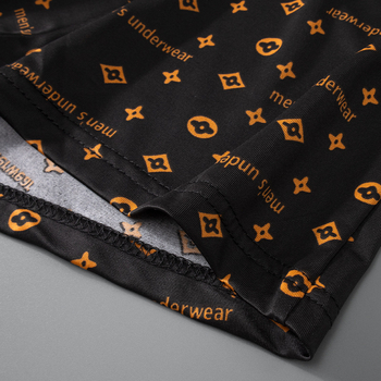 Ανδρικά μποξέρ - Αντιβακτηριακά, Αναπνεύσιμα, Ελαστικά, Ύφασμα ice silk, Μεσαία μέση