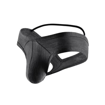 Boxeri de bărbați, din amestec de fibre chimice, tricotat, talie joasă, model în dungi