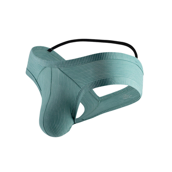 Boxeri de bărbați, din amestec de fibre chimice, tricotat, talie joasă, model în dungi