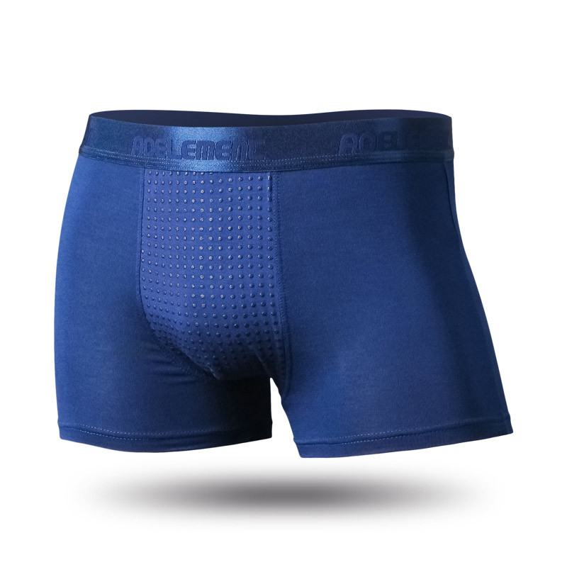 Muške prozračne bezšivne boxerice od regenerirane celulozne vlakna, srednji struk, podstava prepona Spandex 95–100%