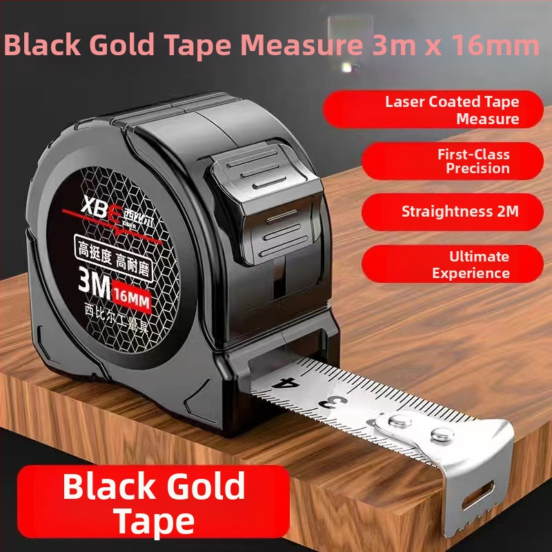 Sybil Ruletă din oțel cu blocare automată, fluorescentă, precizie înaltă