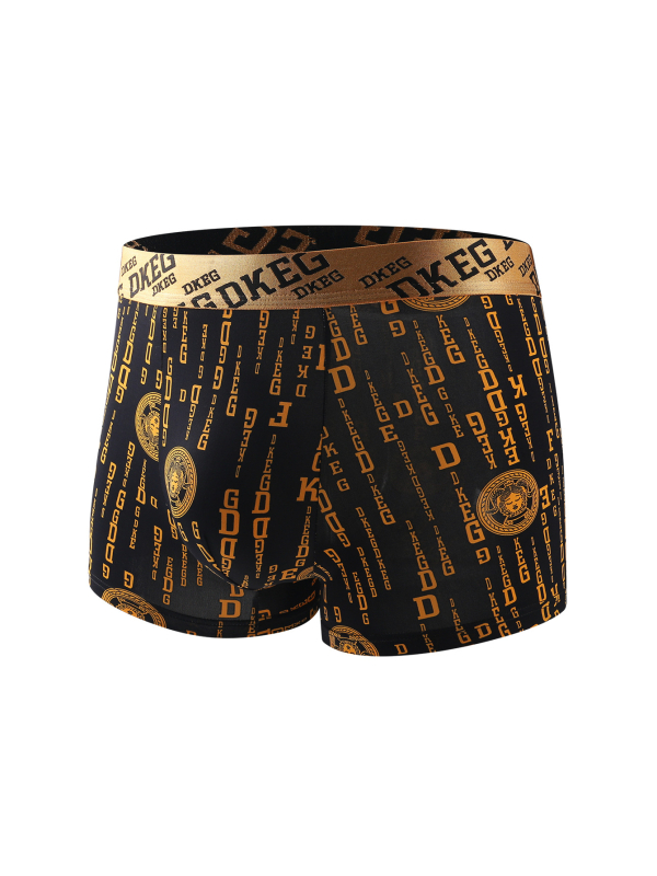 Boxeri bărbați fără cusături, buzunar 3D, material din nailon antibacterian