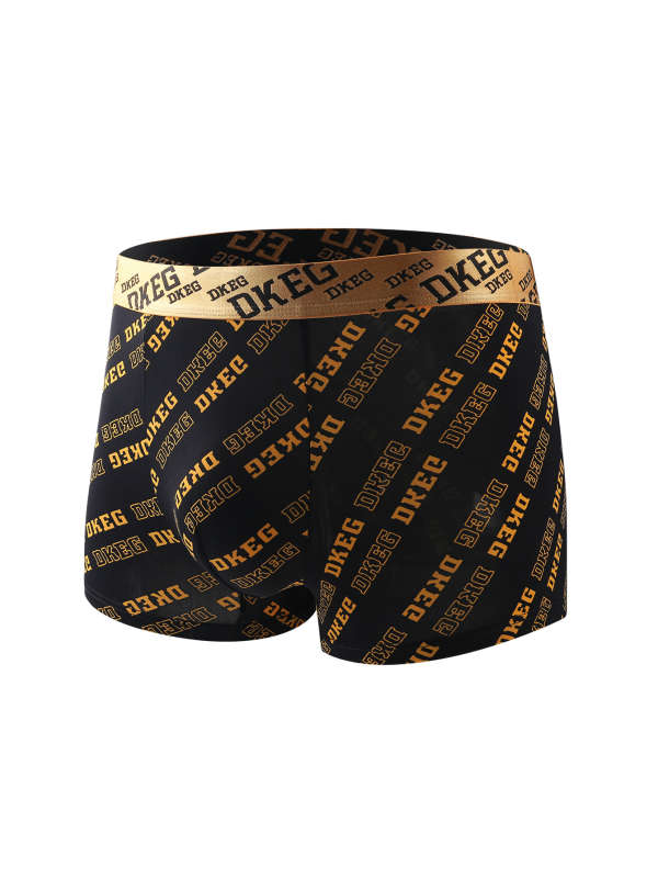 Boxeri bărbați fără cusături, buzunar 3D, material din nailon antibacterian