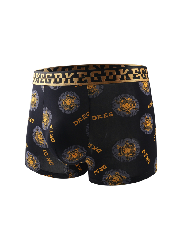 Boxeri bărbați fără cusături, buzunar 3D, material din nailon antibacterian