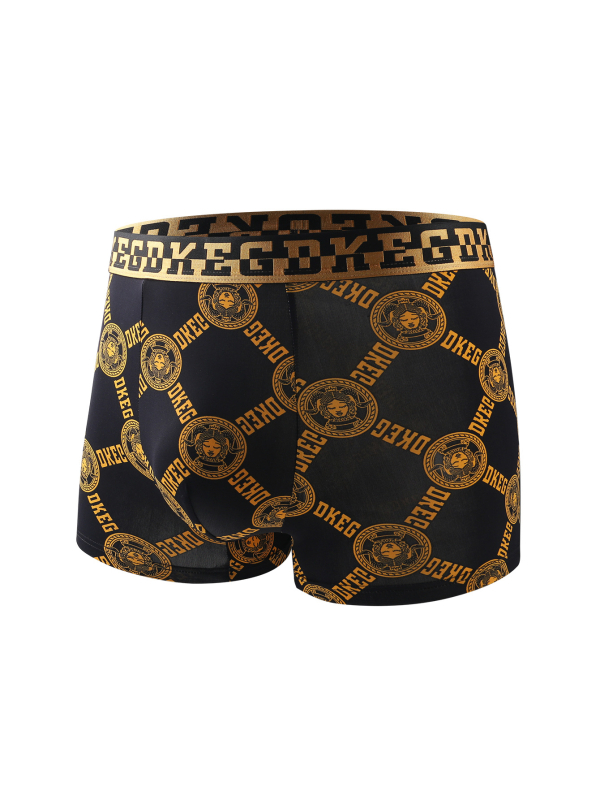 Boxeri bărbați fără cusături, buzunar 3D, material din nailon antibacterian