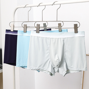 Muške boxerice Ice Silk s najlonom, lagane, prozračne, srednji pojas, podstava prepona od viskoze 30–50%