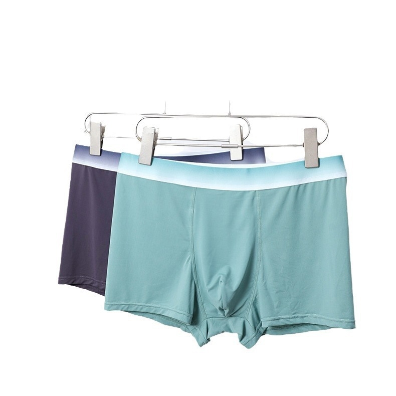 Muške boxerice Ice Silk s najlonom, lagane, prozračne, srednji pojas, podstava prepona od viskoze 30–50%