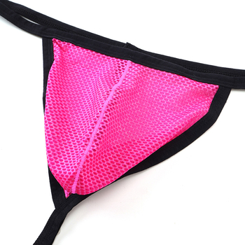 Ανδρικό νάιλον mesh thong – αναπνέει, χαμηλή μέση, 50D πλέξη, για όλες τις εποχές