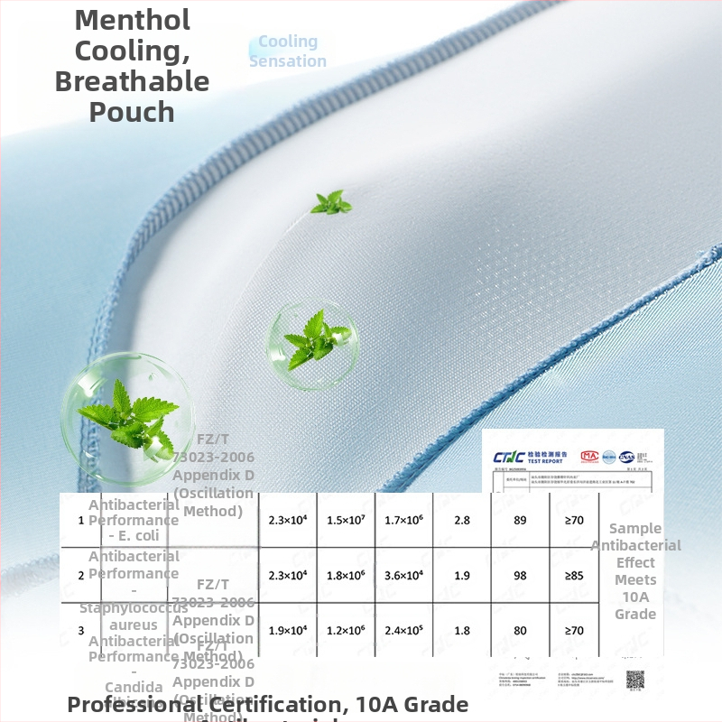 Pánske Ice Silk nohavičky, antibakteriálne, rýchloschnúce, priedušné, polyesterová tkanina