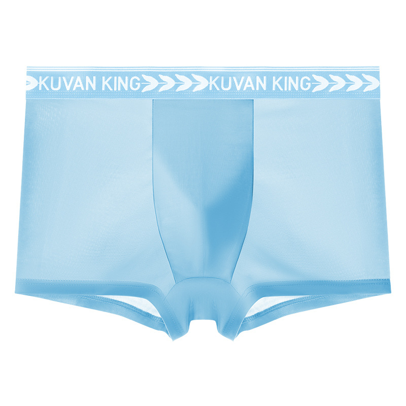 Meeste Ice Silk aluspesu, antibakteriaalne, kiire kuivamine, hingav, polüesterkangas, keskmine vöökoht