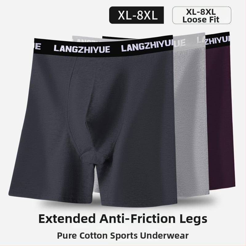 Meeste puuvillased pikad bokserid, kõrge vöökoht, 90–95% puuvill, hingavad