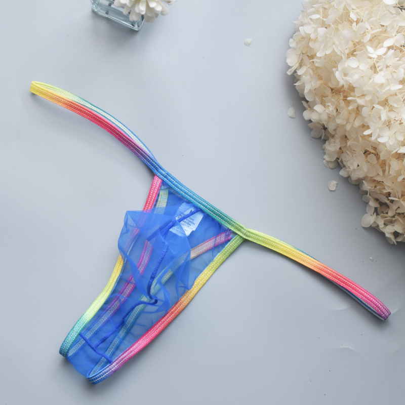 Ανδρικά στρινγκ από πολυεστέρα, πλεκτό ύφασμα, γρήγορο στέγνωμα, διαπνοή, χαμηλή μέση