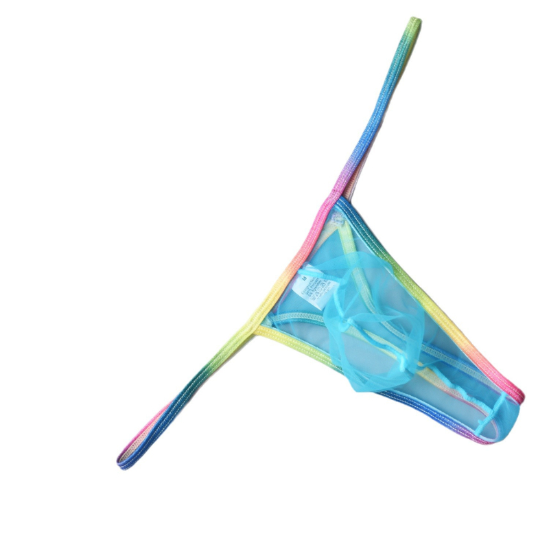 Ανδρικά στρινγκ από πολυεστέρα, πλεκτό ύφασμα, γρήγορο στέγνωμα, διαπνοή, χαμηλή μέση