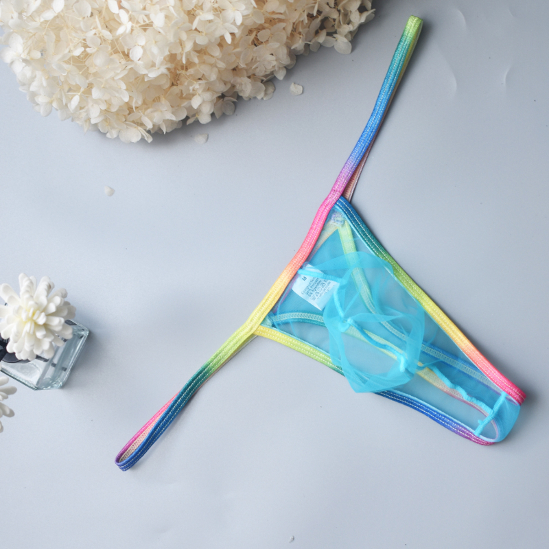 Ανδρικά στρινγκ από πολυεστέρα, πλεκτό ύφασμα, γρήγορο στέγνωμα, διαπνοή, χαμηλή μέση