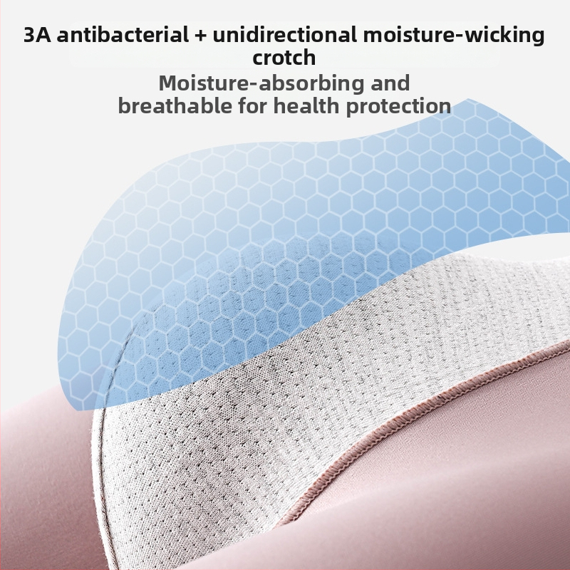 Boxeri bărbați antibacterieni, fără cusături, din nailon, respirabili, talie medie, model solid