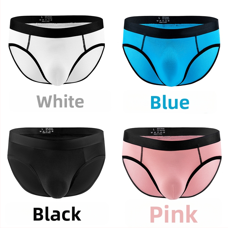 Pánske nohavičky s nízkym pásom z modalu, 95–100% modal, pletená tkanina, priedušné, tvarujúce telo