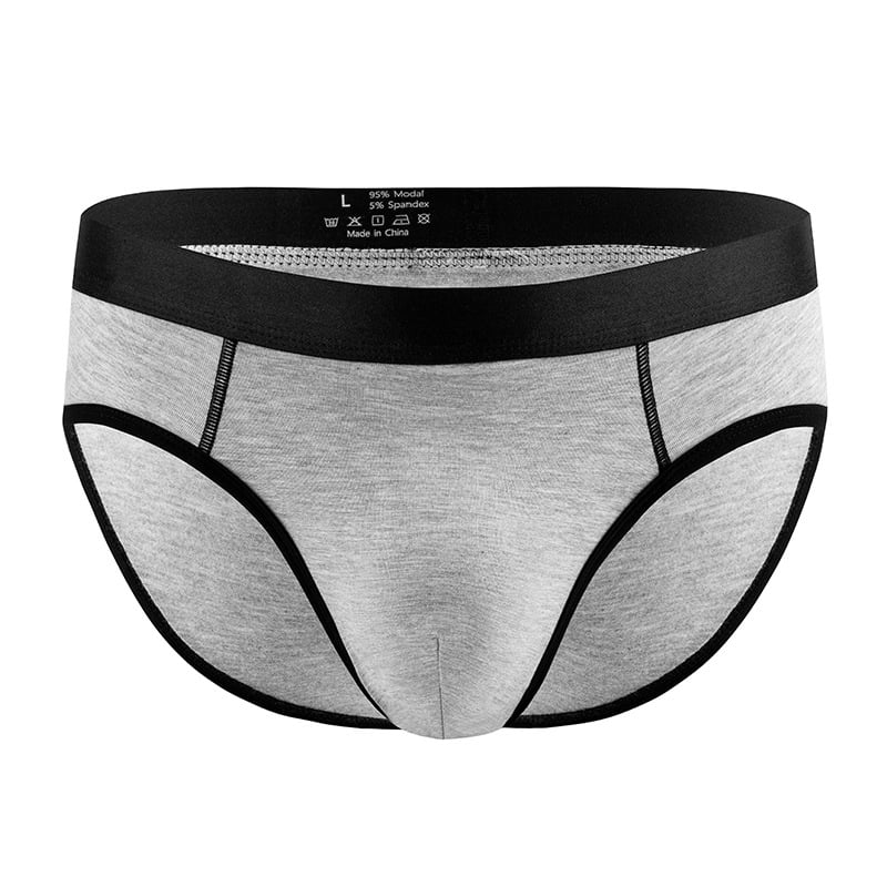 Meeste madala taljega aluspesu modaalist, 95–100% modaal, kootud, hingav, keha vormimine