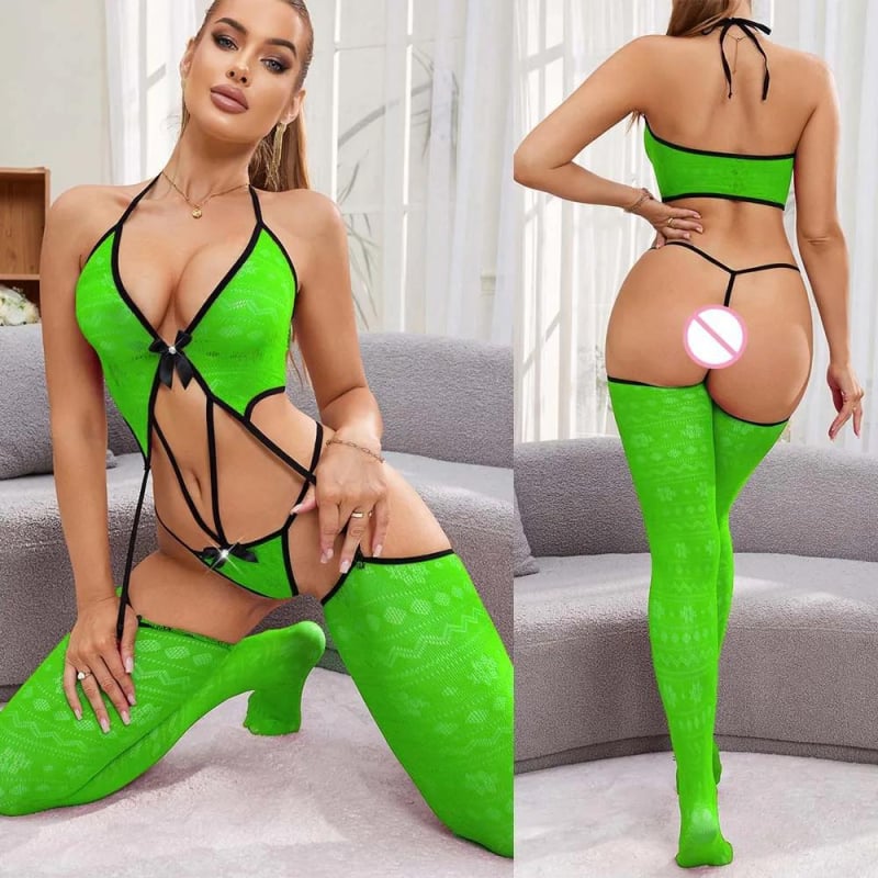 Ολόσωμο εσώρουχο με καλσόν υψηλής περικοπής, νάιλον ύφασμα, 90–95% νάιλον, 161–180 g/m2, αποκαλυπτικό ντεκολτέ, Άνοιξη 2025