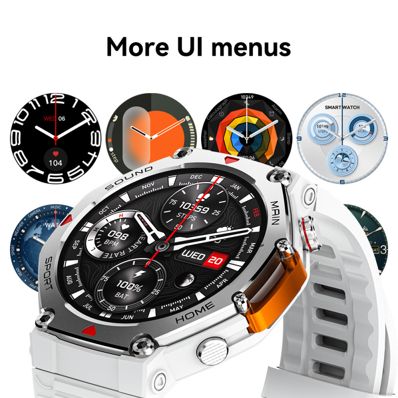 Smartwatch M-REX4 – Αδιάβροχο 5ATM, Οθόνη TFT, Παρακολούθηση Καρδιακού Ρυθμού, SpO2 και Παρακολούθηση Ύπνου