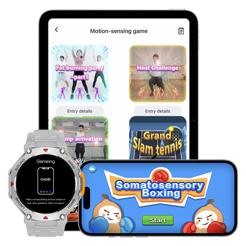 Smartwatch M-REX4 – Αδιάβροχο 5ATM, Οθόνη TFT, Παρακολούθηση Καρδιακού Ρυθμού, SpO2 και Παρακολούθηση Ύπνου