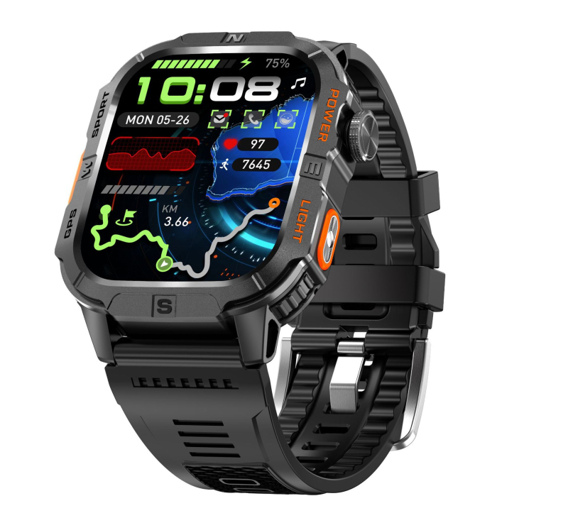 Pametni sat s GPS/Beidou pozicioniranjem, Bluetooth pozivi, vodootporan za svakodnevnu upotrebu, praćenje otkucaja srca i detekcija zasićenosti kisikom u krvi