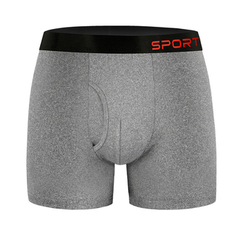 Meeste sportbokserid pikkusega pikendatud, hõõrdumise vastu, külgse avaga, hingav Milk Silk polüester, lameõmblused (polüester 90–95%, kootud)