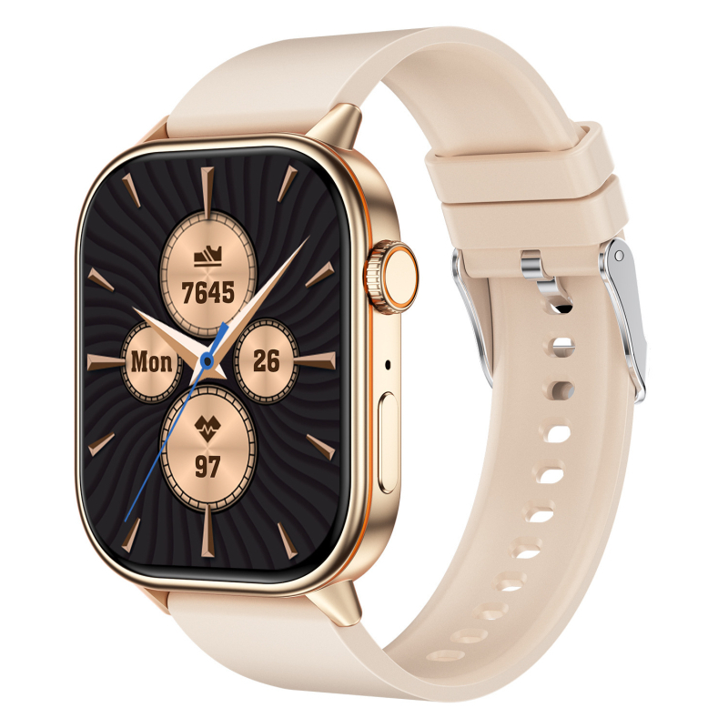 QX17 Smartwatch s Bluetooth volaním, GPS, monitorovanie zdravia, srdcový tep, sledovanie spánku a SpO2, viacjazyčná podpora