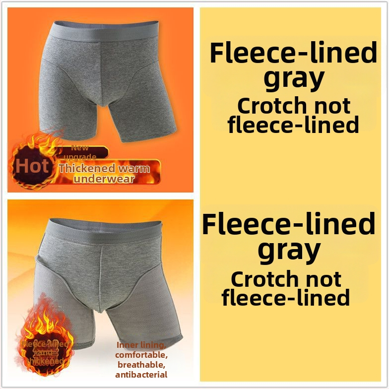 Meeste soojad puuvillased pikad aluspüksid, keskmise talje, antibakteriaalsed, sisemine puuvillane vooder