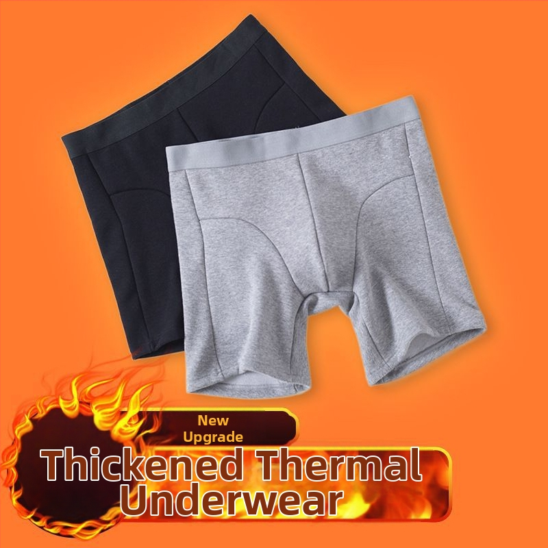 Pánske teplé bavlnené dlhé spodné nohavice, stredný pás, antibakteriálne, vnútorná bavlnená podšívka