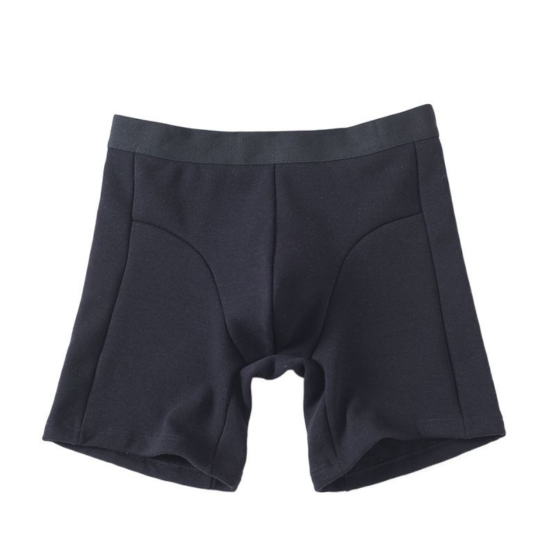 Meeste soojad puuvillased pikad aluspüksid, keskmise talje, antibakteriaalsed, sisemine puuvillane vooder