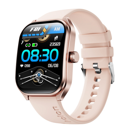 AOLON Smartwatch cu ecran TFT 3D curbat, monitorizare ritm cardiac, tensiune arterială, SpO2 și apeluri Bluetooth