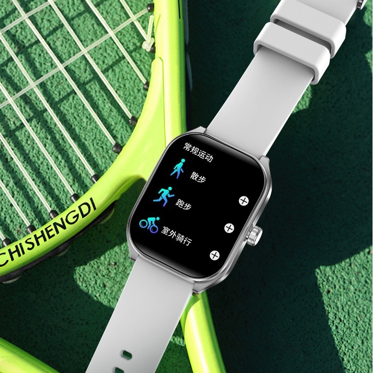 AOLON Smartwatch cu ecran TFT 3D curbat, monitorizare ritm cardiac, tensiune arterială, SpO2 și apeluri Bluetooth