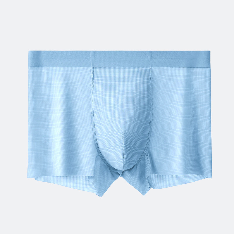 Muške bokserice od ice silk, brzo sušeće, prozračne, bešavne, antibakterijske
