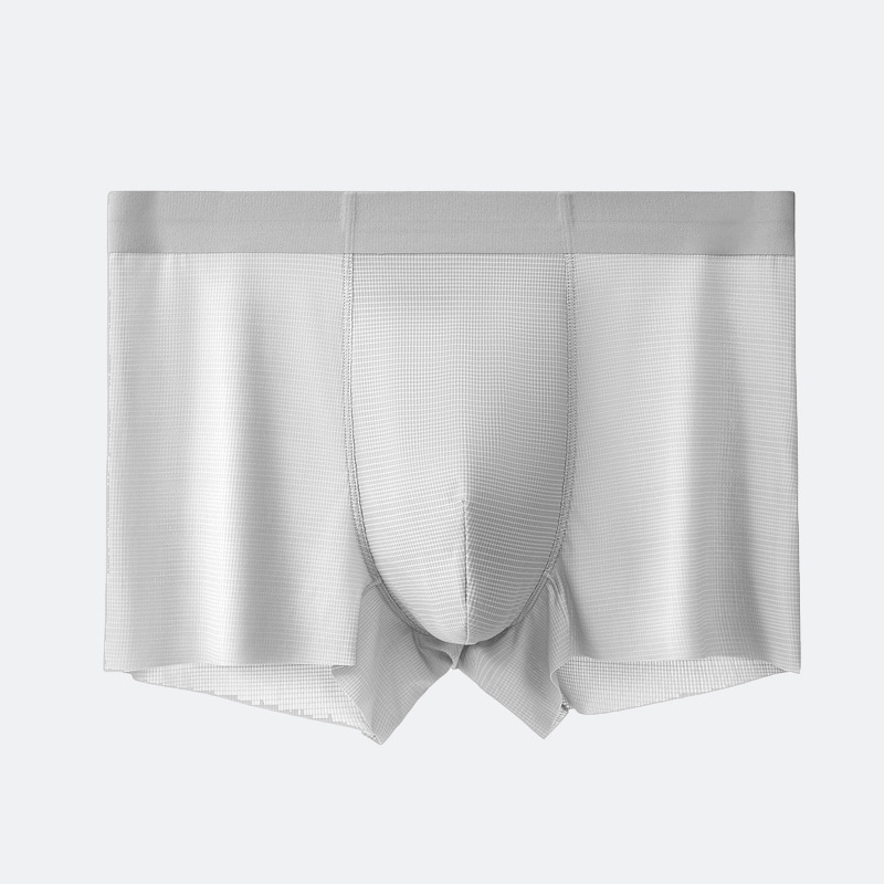 Muške bokserice od ice silk, brzo sušeće, prozračne, bešavne, antibakterijske