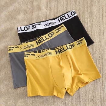 Meeste antibakteriaalsed bokserid, polüesterkangas 90–95%, keskmine vöökoht, U-kujuline/disain, lihtne kudumine