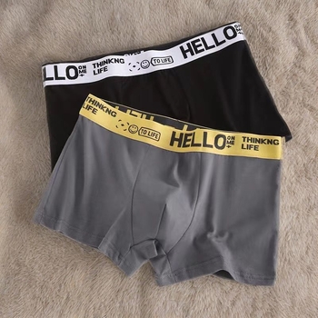 Meeste antibakteriaalsed bokserid, polüesterkangas 90–95%, keskmine vöökoht, U-kujuline/disain, lihtne kudumine