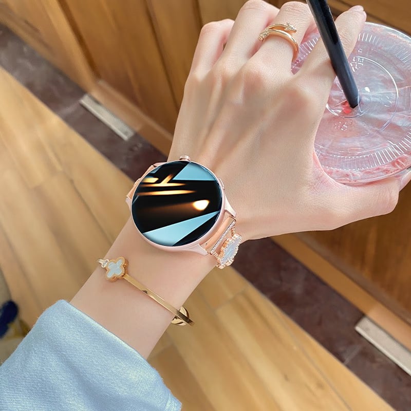 H1S smart watch με παρακολούθηση καρδιακού ρυθμού και οξυγόνου στο αίμα, AMOLED οθόνη, πολλαπλά αθλητικά προγράμματα, ασύρματη φόρτιση