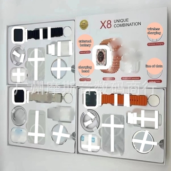 Pametni sat X8/X9/X10/X12 s bežičnim punjenjem, dugim trajanjem baterije, IPS zaslon, praćenje zdravlja, kvadratni brojčanik