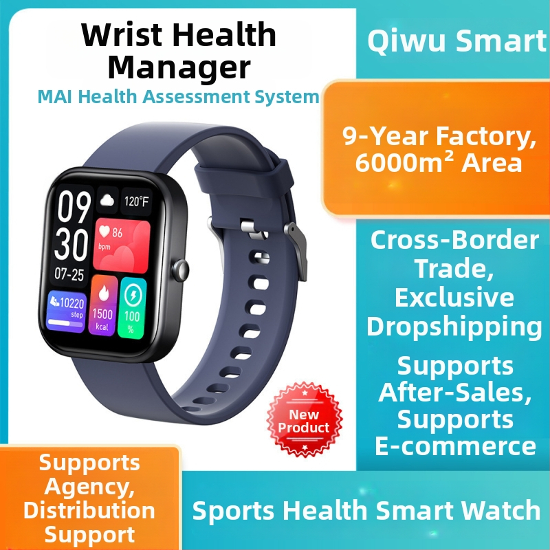 GTS5 Ceas inteligent cu monitorizare a sănătății, urmărire a somnului, apeluri Bluetooth, compatibil cu iOS, încărcare magnetică