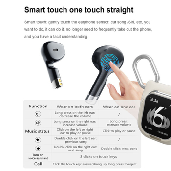 D8Pro Pametni sat s TWS slušalicama, NFC, praćenje zdravlja: otkucaji srca, krvni tlak, kisik u krvi, Bluetooth pozivi