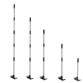 Lopată dublă pentru grădină, lopată pentru buruieni, răzuitor cu vârf, unealtă de grădină cu dublă funcționalitate pentru uz casnic