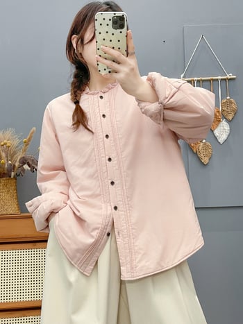 Ingjakab gombos lezárású, tömött, pamut, középmagas hosszú, 65–80 cm, ősz 2025