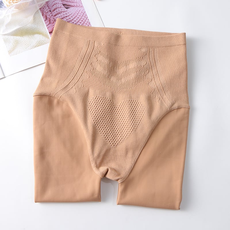 All-in-one čarape-nogavice s visokim podom, tople i debele, mješavina najlona i spandeksa 70–80% najlona, visoka elastičnost, duljina 9/10, jesen 2024 izdanje