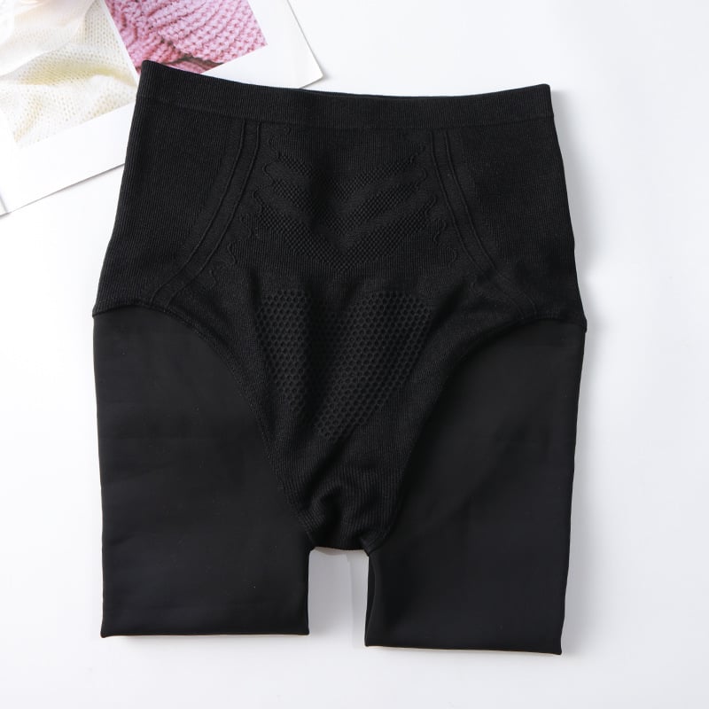 All-in-one čarape-nogavice s visokim podom, tople i debele, mješavina najlona i spandeksa 70–80% najlona, visoka elastičnost, duljina 9/10, jesen 2024 izdanje