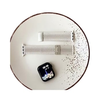 Nylonový pletený remienok pre Apple Watch s magnetickým sponou, športový štýl, kompatibilné s Apple Watch, prispôsobiteľné rozmery rozhrania