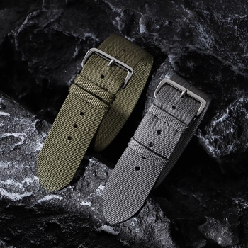 Nailona NATO siksna Huawei un Samsung — universāla saderība, retro stils, 2025. pavasaris